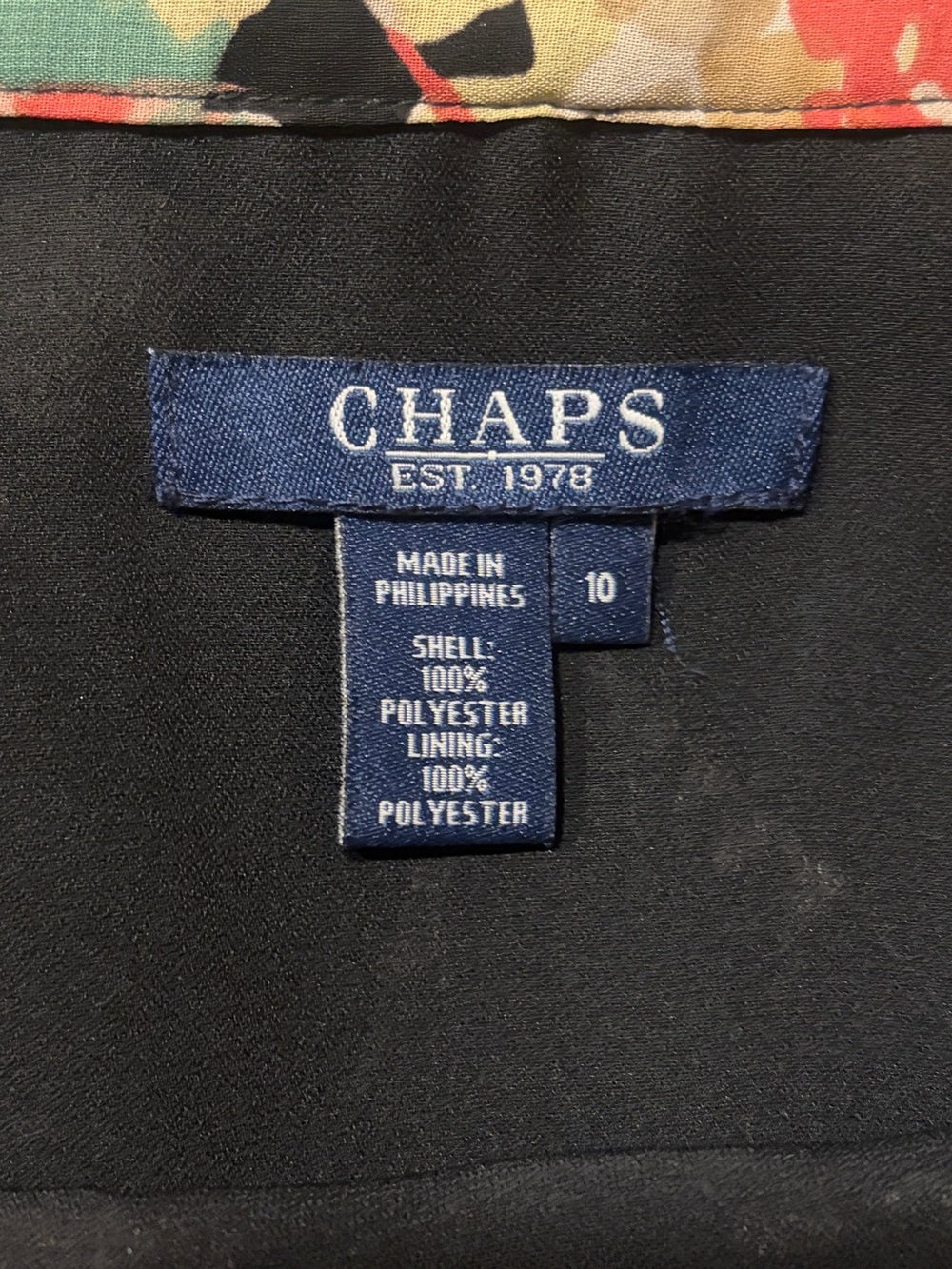 Vintage Y2K Chaps Full A-Line Skirt - Picture 3 of 5